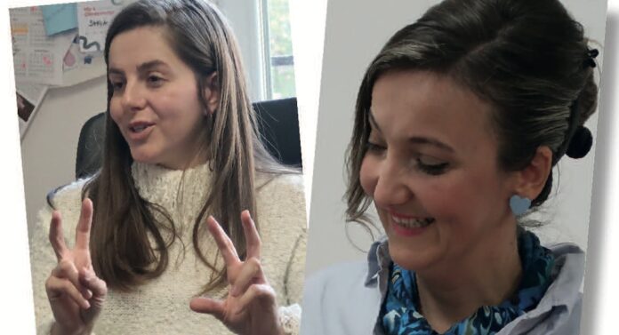 Sanja Čović von „Progres“ und Kindergartenleiterin Aida Kaja. Fotos: Borée