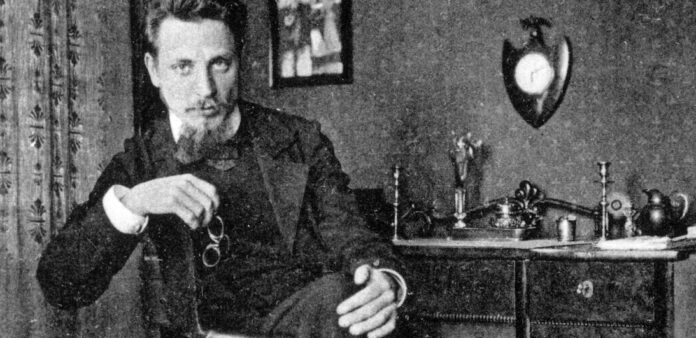 Der Dichter Rainer Maria Rilke 1902. Foto: epd/F