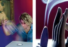 Den Geruch der Vergangenheit erschnuppern Wie riecht Kunst früherer Zeiten? Eindruck aus der Düsseldorfer Düfte-Ausstellung. Räucherfahne. Fotos: Melanie Zanin(Kunstpalast)/Kraus