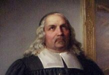 Ein Gesang, der Verzweiflung herausfordert Porträt Paul Gerhardts im sächsischen Gräfenhainichen, seinem Geburtsort. Foto: epd/F